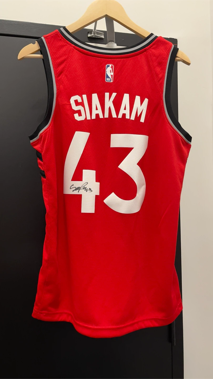 SINGED Toronto Raptors "Siakam" #43 Nike NBA Jersey