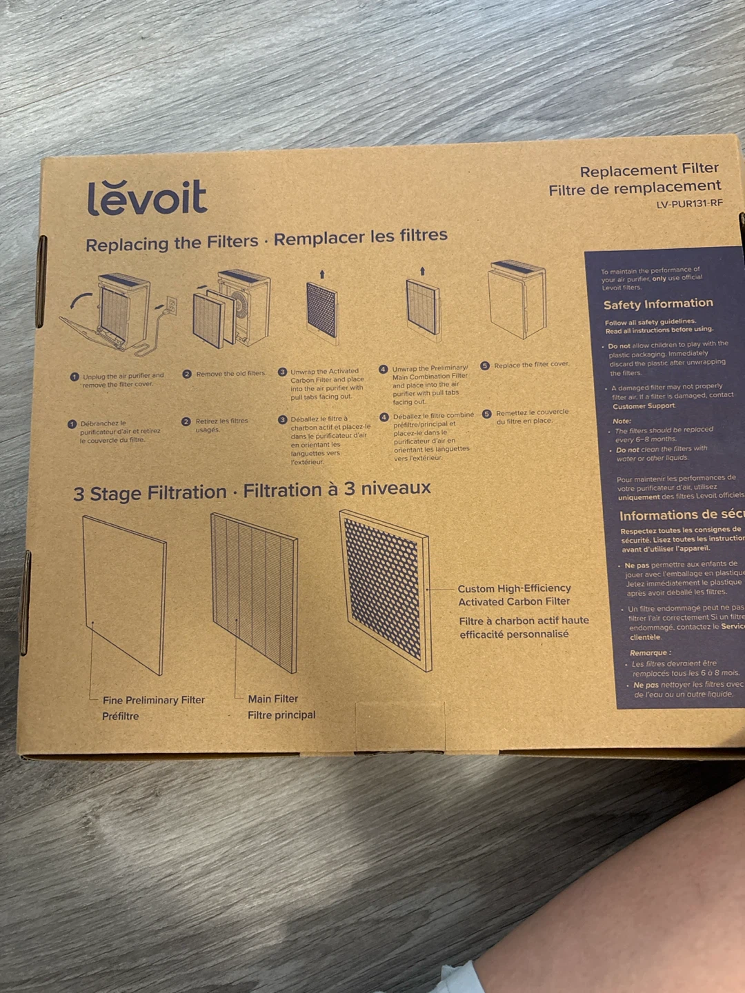 Levoit Replacement Filter LV-PUR131-RF