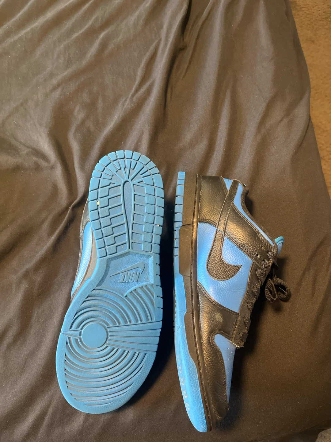 Nike Dunk Low Black Blue - photo 3