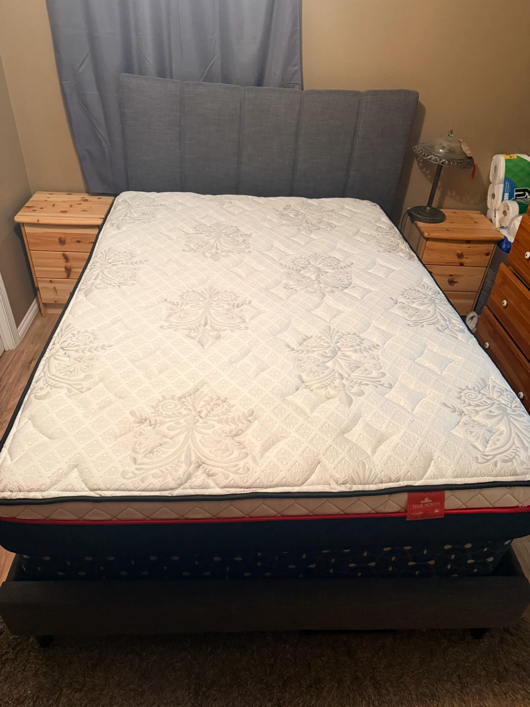 Double bedframe with mattress - photo 4