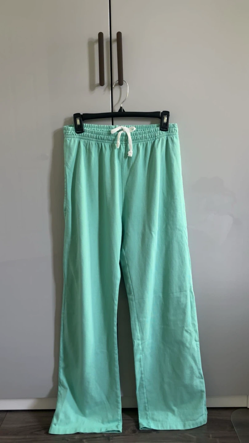 Teal Brandy Melville Sweatpants - photo 2