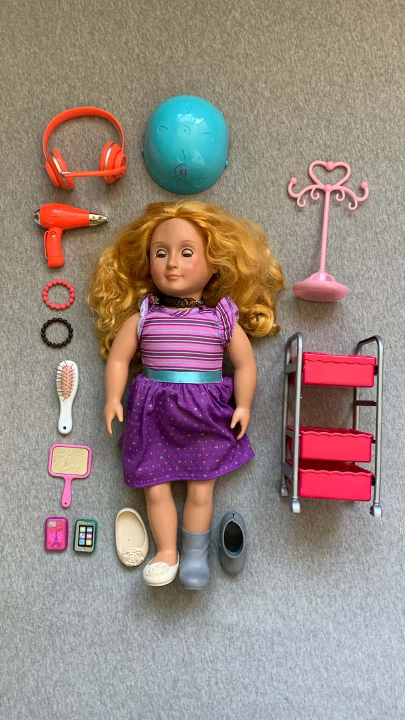 Our Generation 18 inch Doll with Fashion Accessories