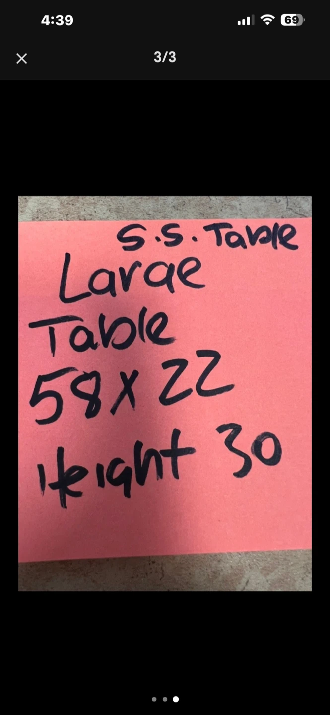 Large Folding Table - photo 3