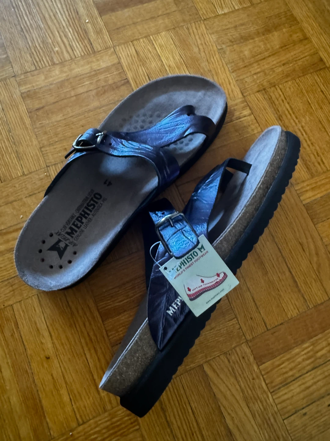 Mephisto HELEN Blue Sandals Size 41 EU / 11 US - photo 2