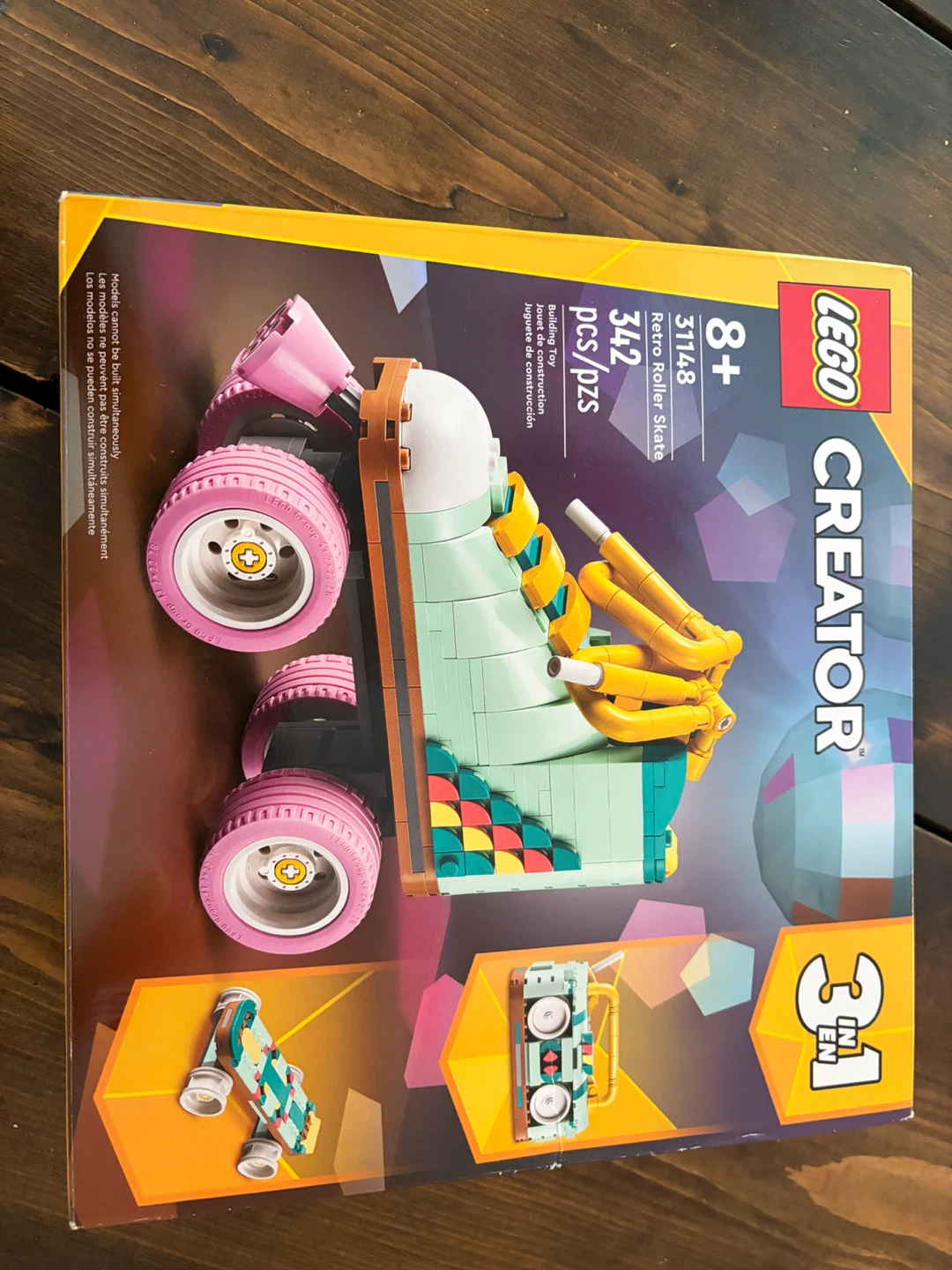 LEGO Creator 3-in-1 Retro Roller Skate 31148 Building Set