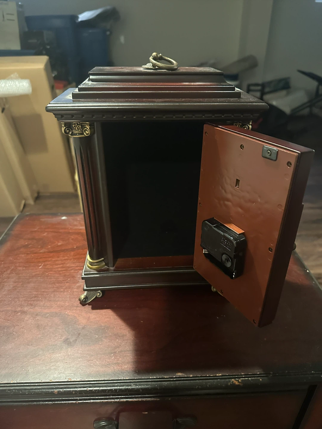 Wooden Mantel Clock