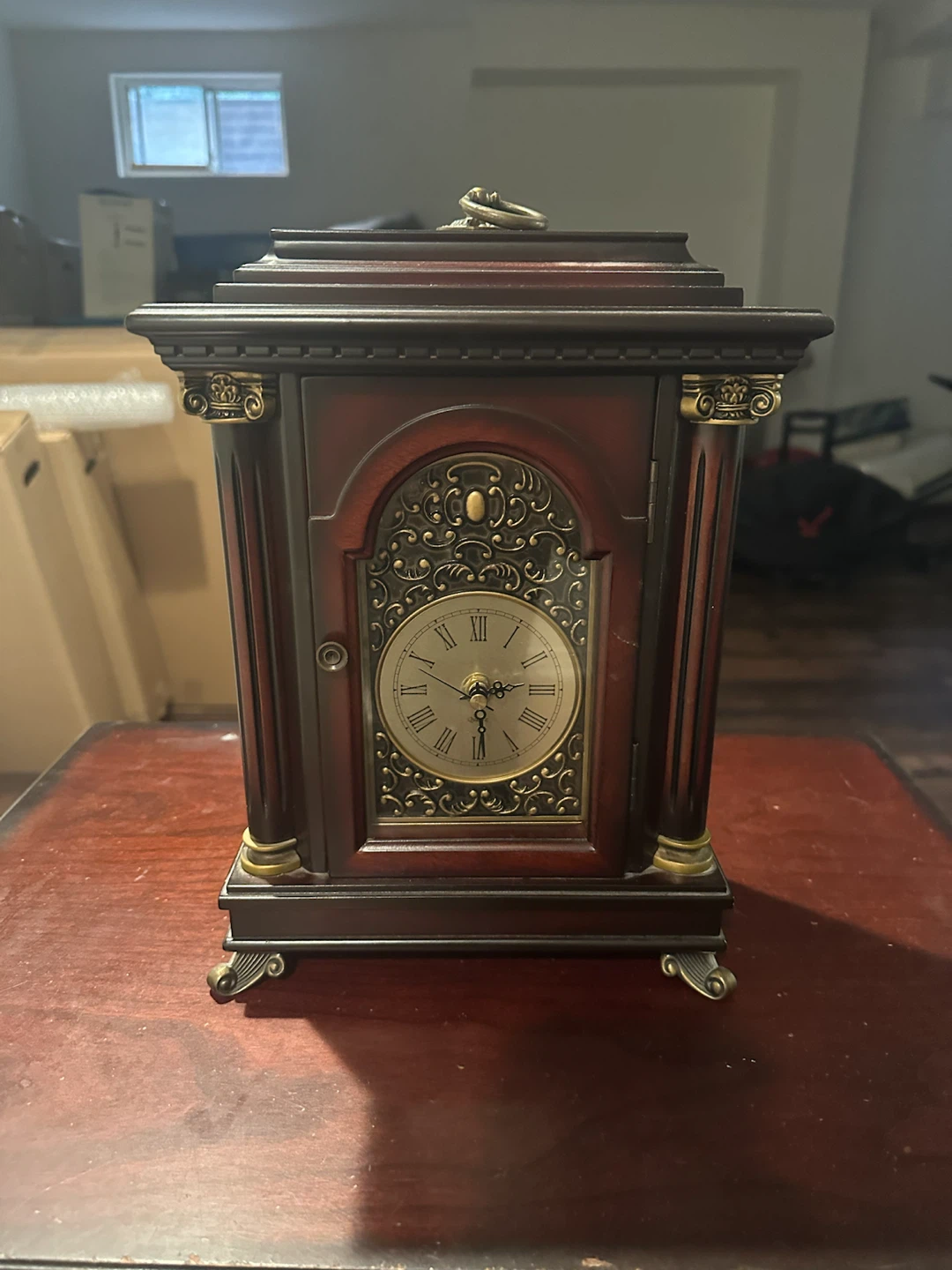 Wooden Mantel Clock - photo 2
