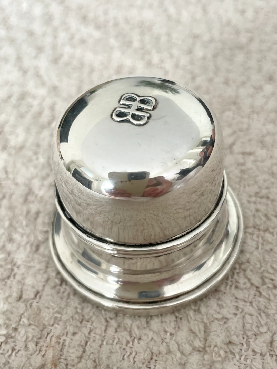 Vintage Sterling Silver Birks Ring Box - photo 2