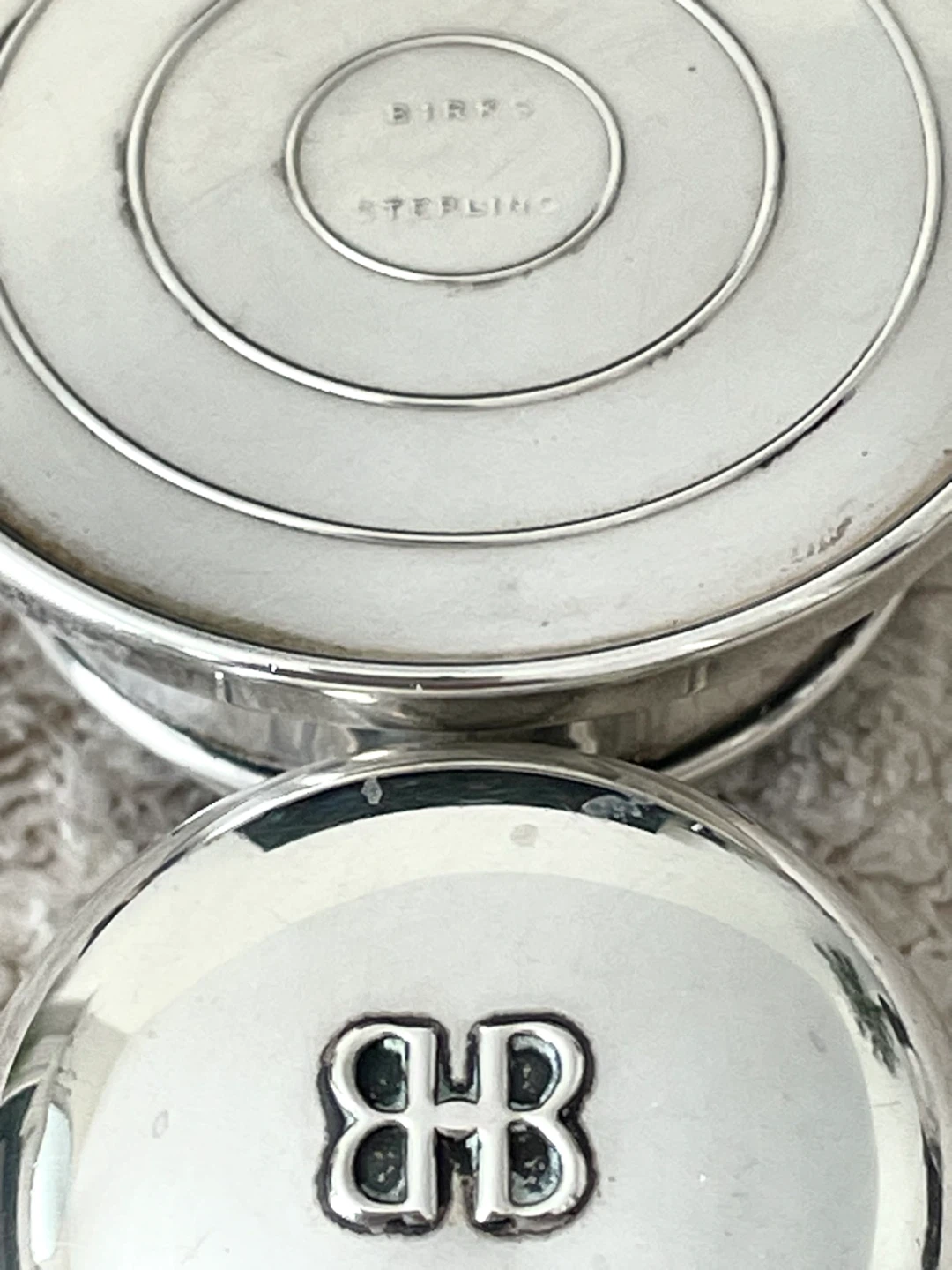 Vintage Sterling Silver Birks Ring Box - photo 5