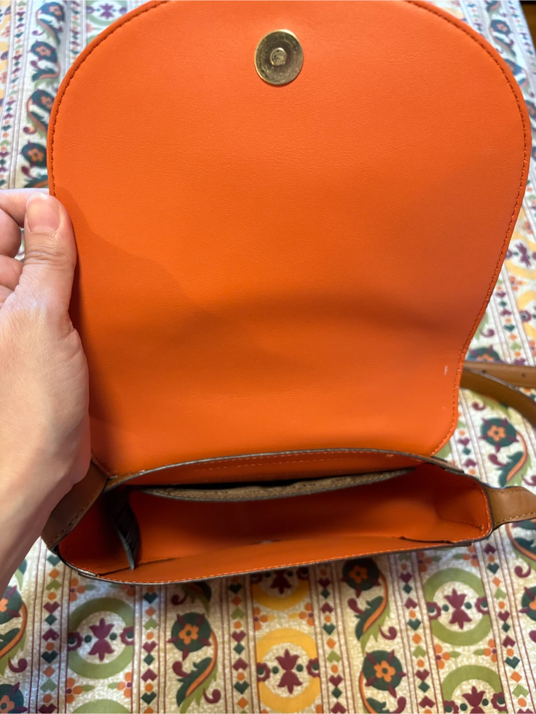 Ralph Lauren Saddle Bag - Tan - photo 3
