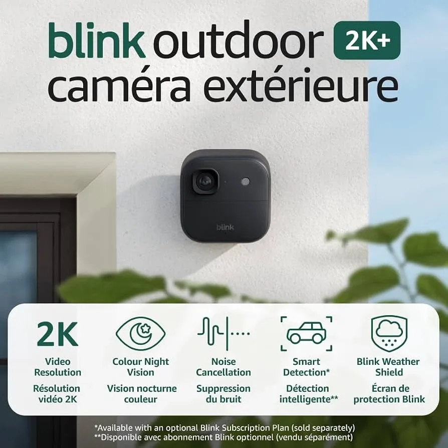 Blink Outdoor 2K+ Security Camera