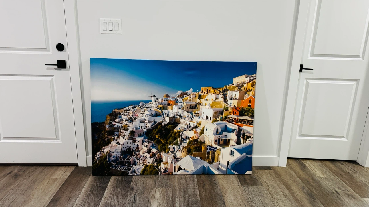 Gorgeous Large Canvas Print of Santorini Greece - photo 2