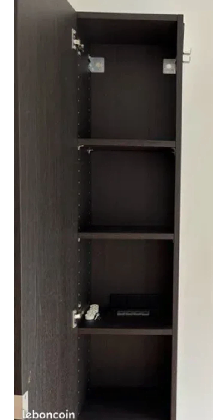 Dark Brown tall Cabinet - photo 3