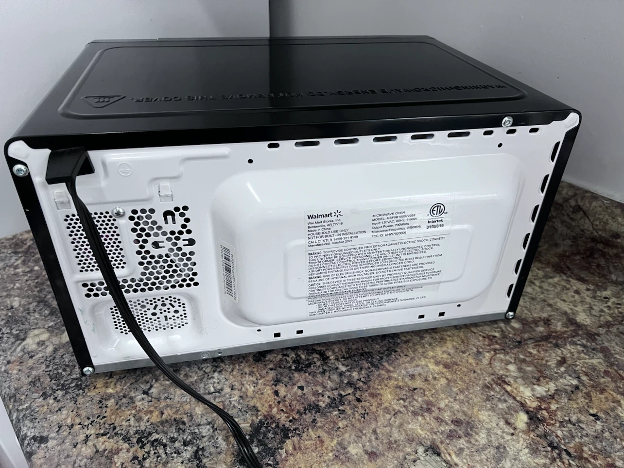 Walmart Microwave Oven - photo 5
