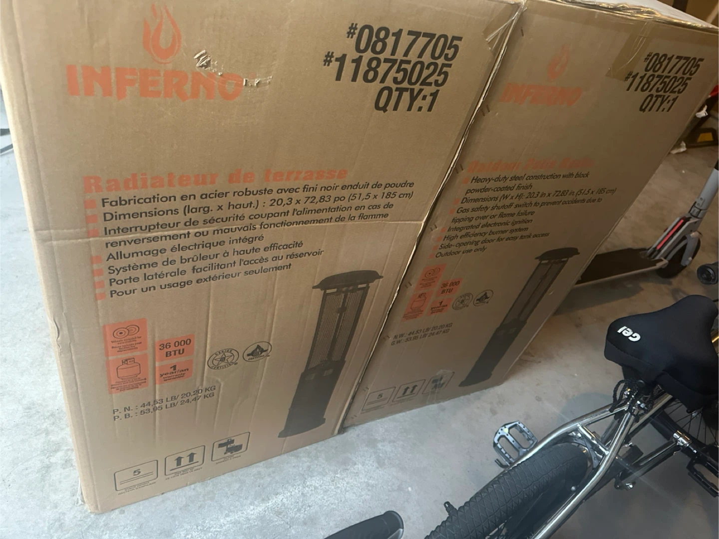 Inferno Outdoor Patio Heater