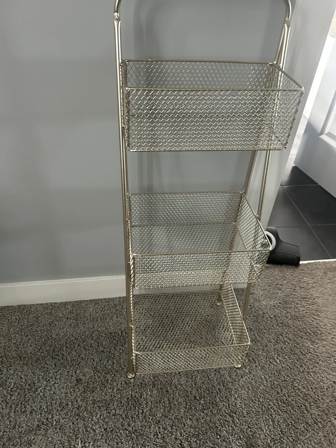Metal basket stand - photo 2