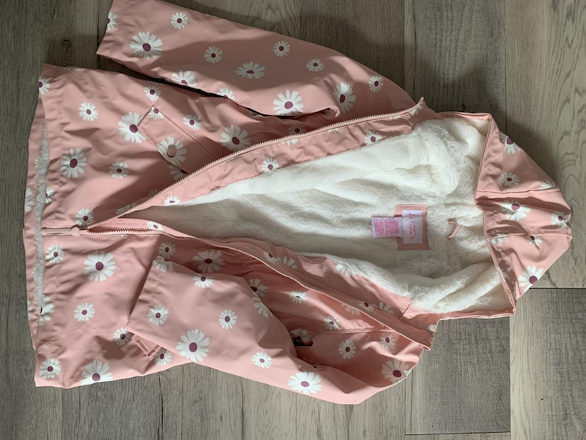 Pink Daisy Raincoat - photo 2