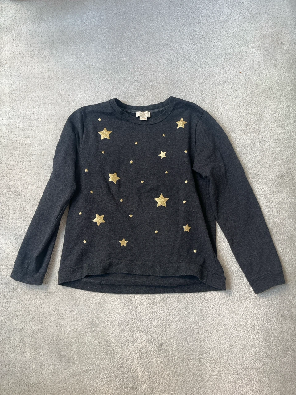 Girls Long Sleeve Star Top