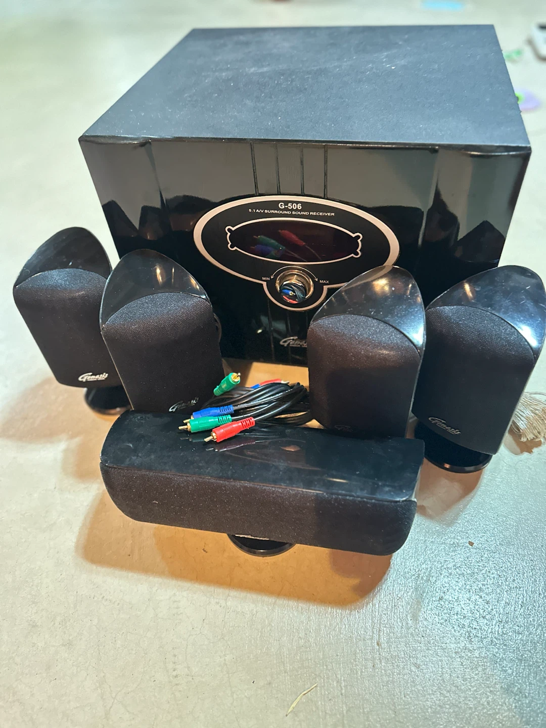Genesis G-506 5.1 A/V Surround Sound Receiver System - photo 2