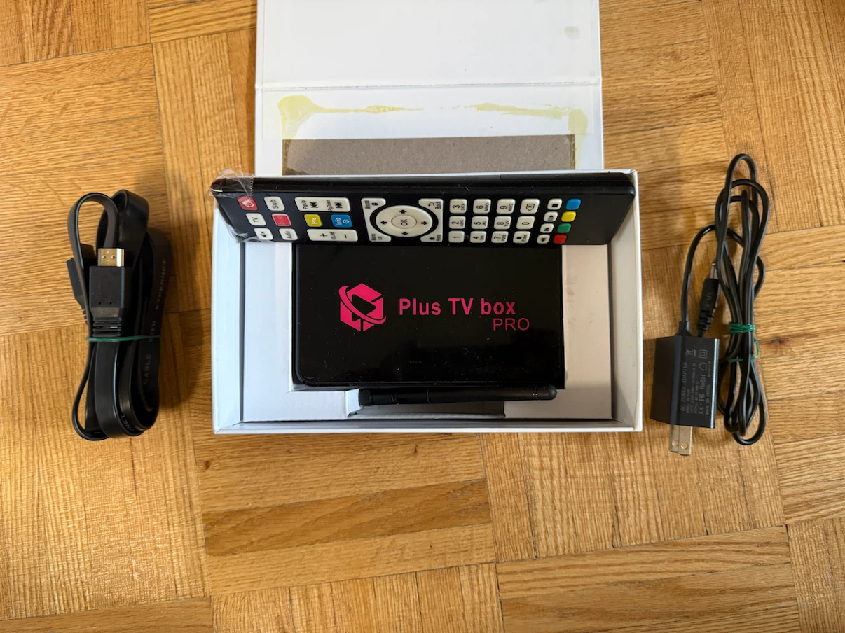 Plus TV Box PRO (IP tv setup box)