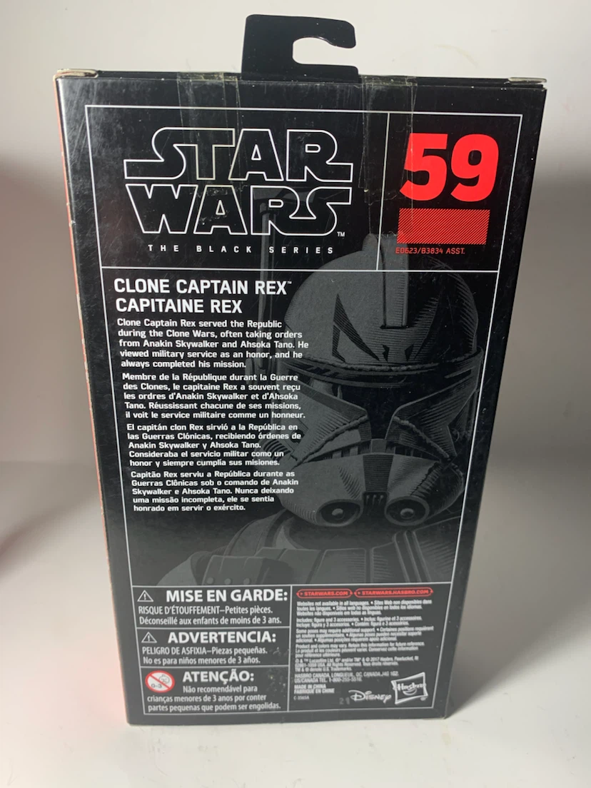 Star Wars The Black Series Clone Captain Rex #59 Action Figure - photo 2
