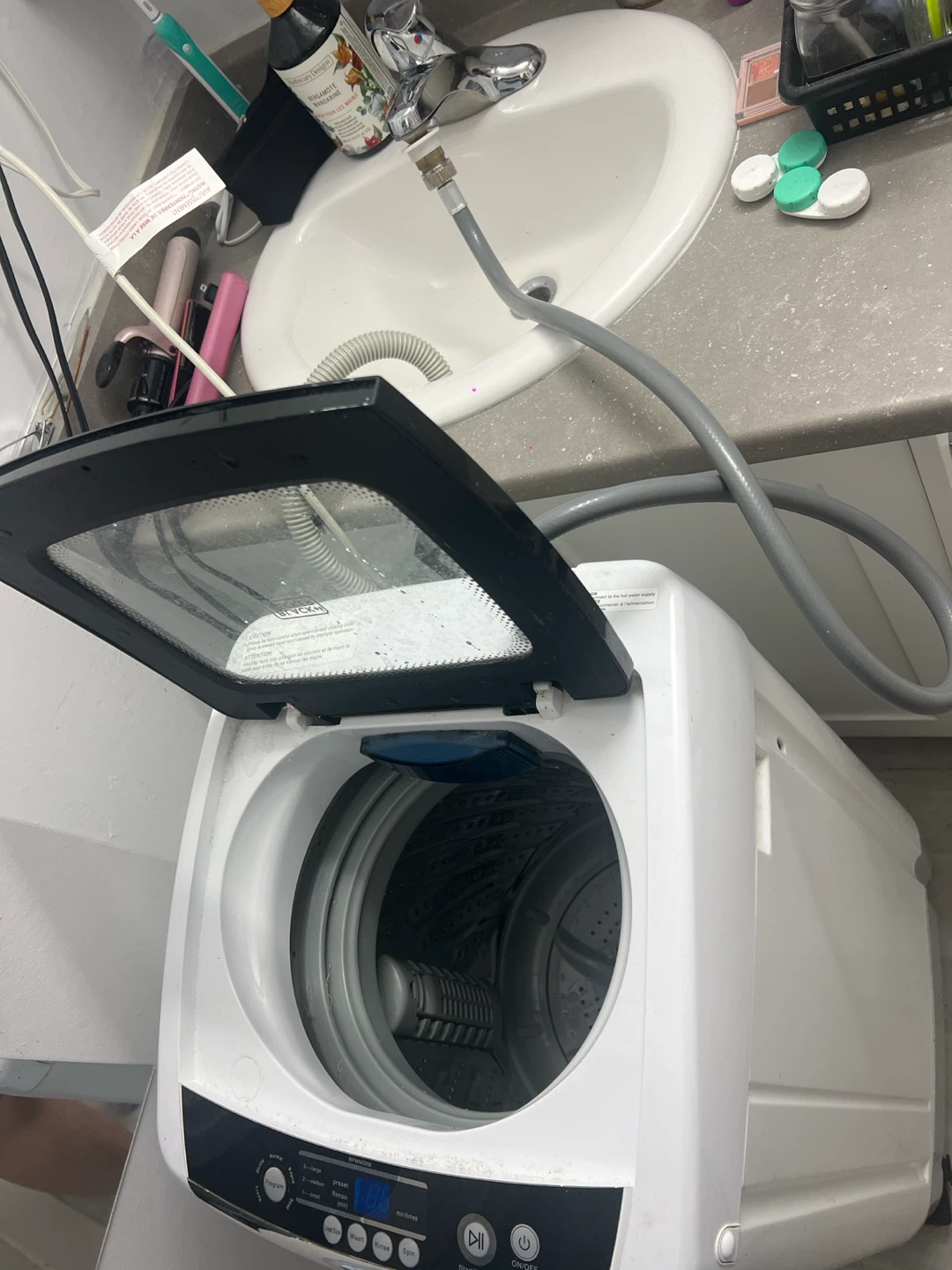 BLACK+DECKER Portable Washing Machine + free drying rack - photo 5