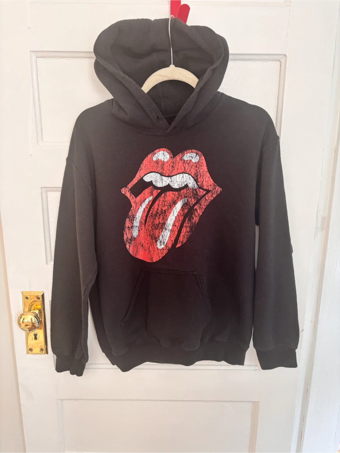 Black Rolling Stones Hoodie