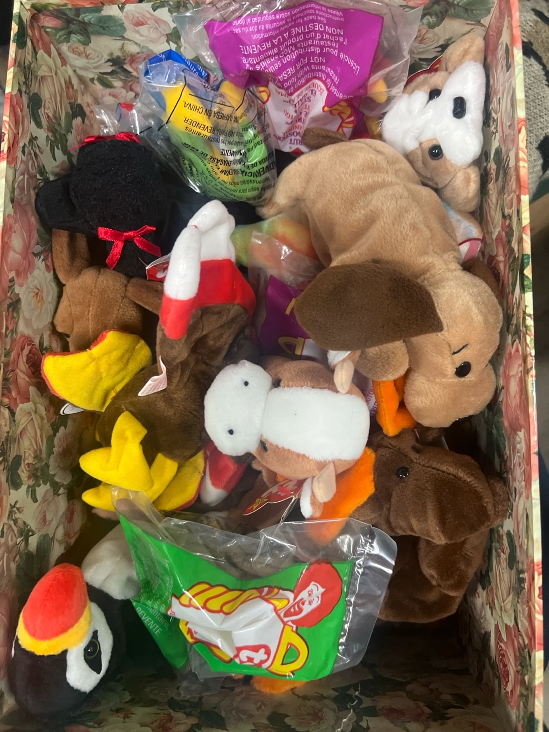 Assorted Ty Beanie Babies Plush Toys
