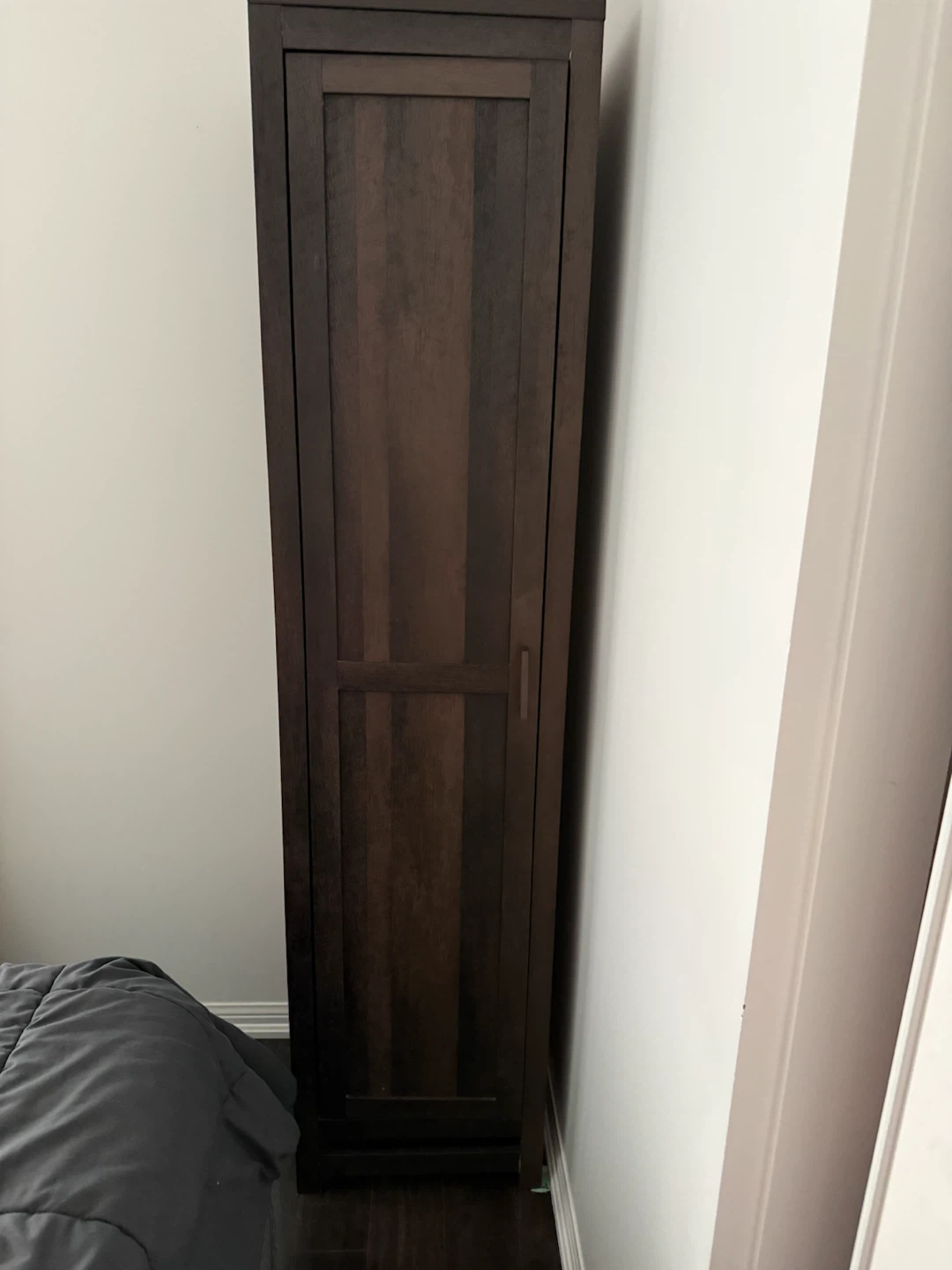 Real Dark Wood Cabinet