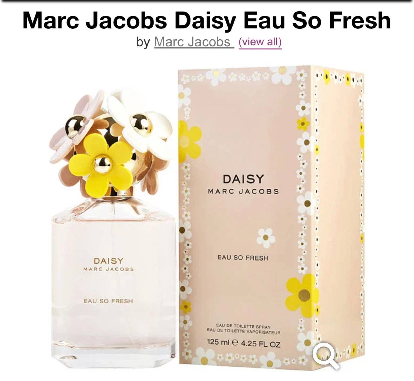 Marc Jacobs Daisy Eau So Fresh Eau de Toilette 125ml