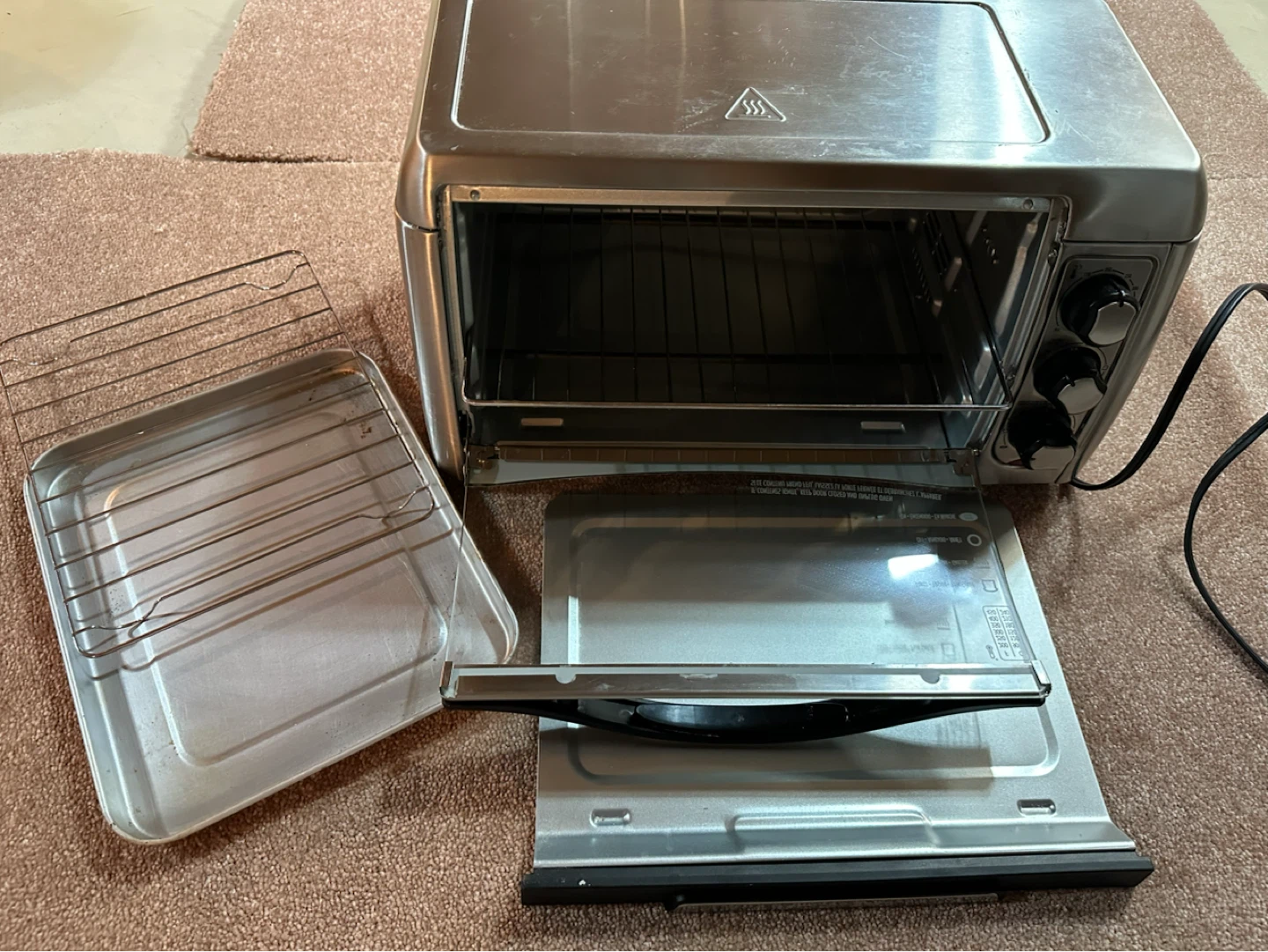 Black+Decker Stainless Steel Toaster Oven