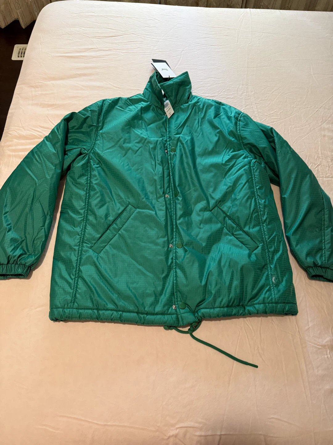 Aritzia/ Tna Coaches Jacket - Green