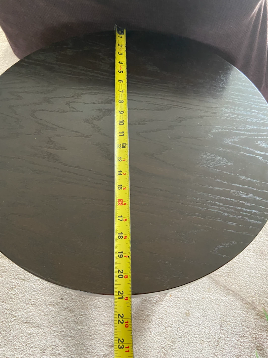 Round End Table with Shelf 30 each - photo 2