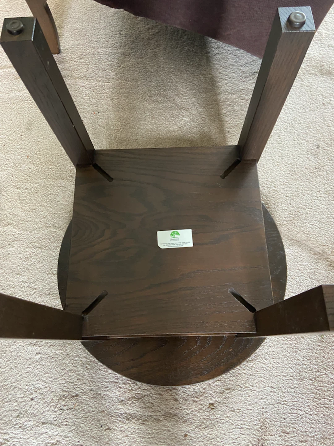Round End Table with Shelf 30 each - photo 4