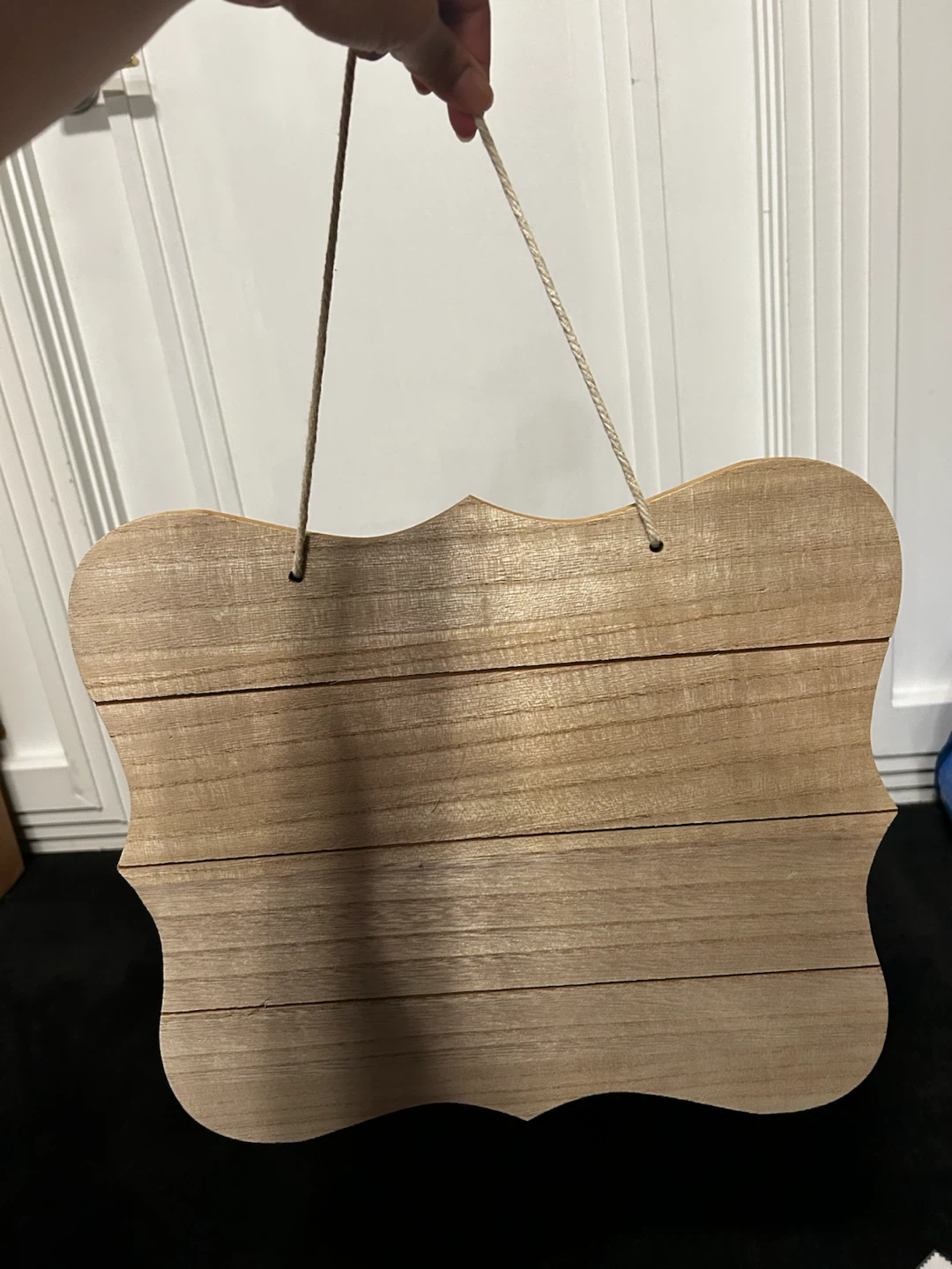 Wooden Hanging Sign