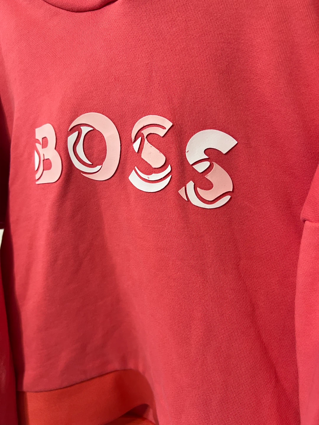 BOSS Girls Hoodie – Size 8Y | Coral - photo 4