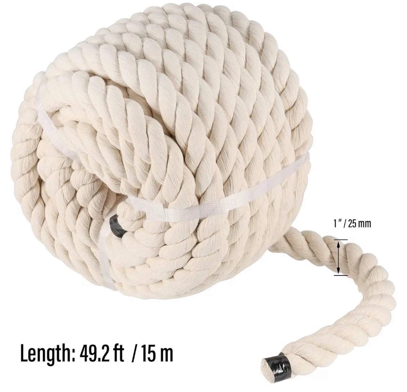 Thick Cotton Rope Curtain Tie-Back - photo 2