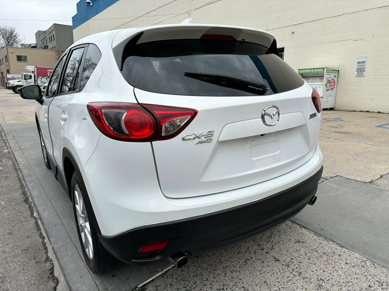 2013 White Mazda CX-5 AWD SUV - photo 4
