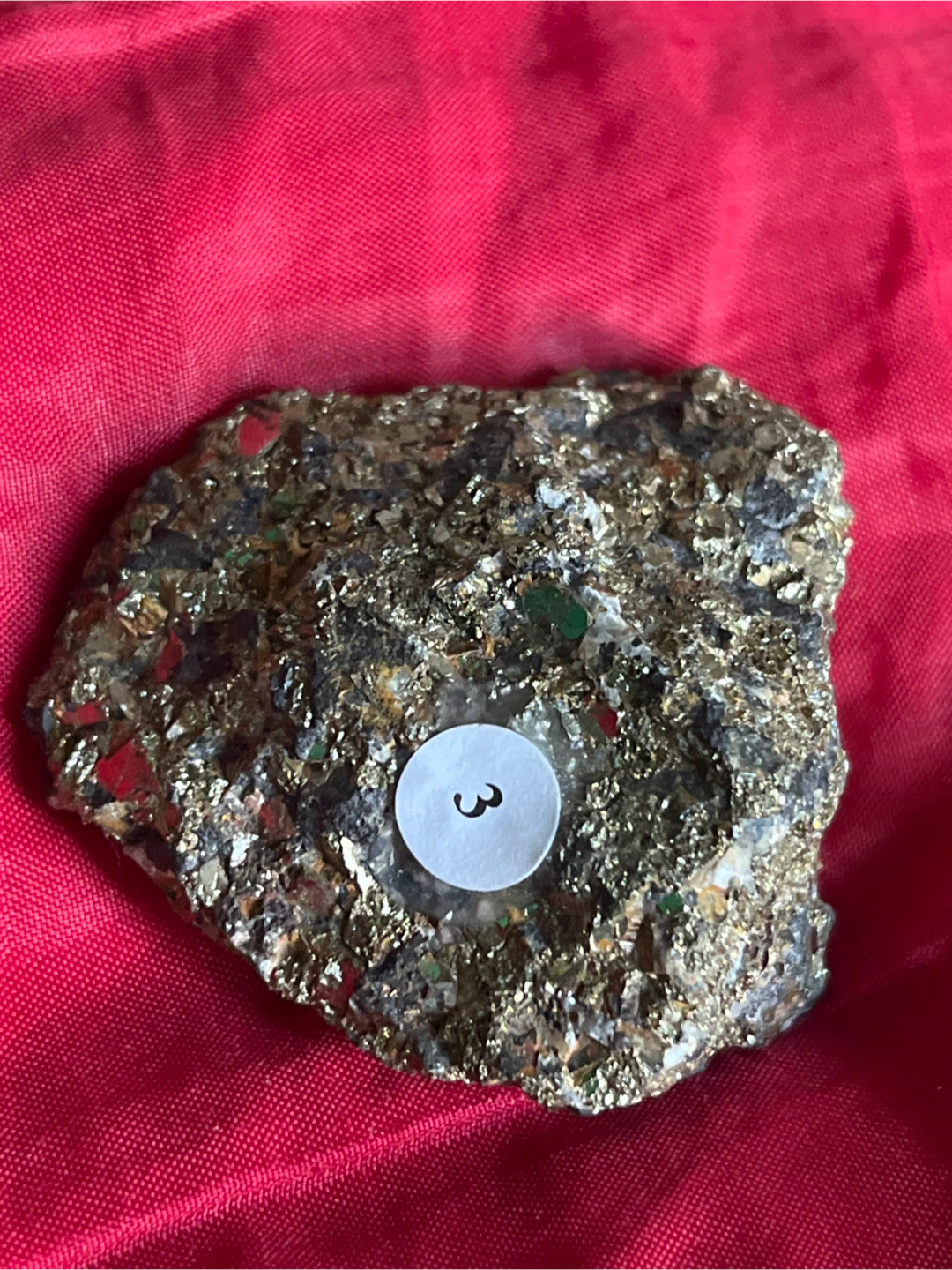 Raw Pyrite Specimen hand sized