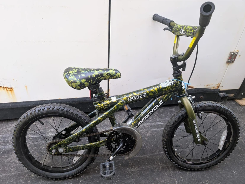 Supercycle Camo BMX Kids Bike 10 inches - photo 2