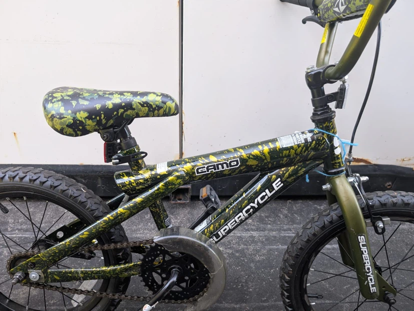 Supercycle Camo BMX Kids Bike 10 inches - photo 5