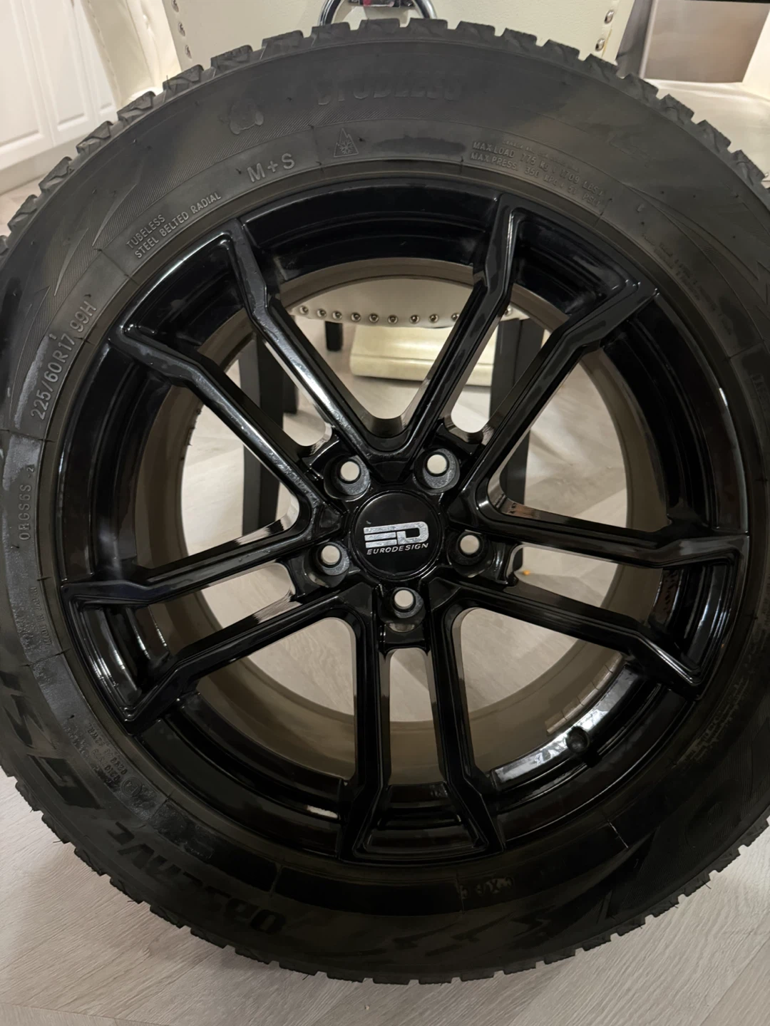 225/60R17 99H Tires on ED Design Rims