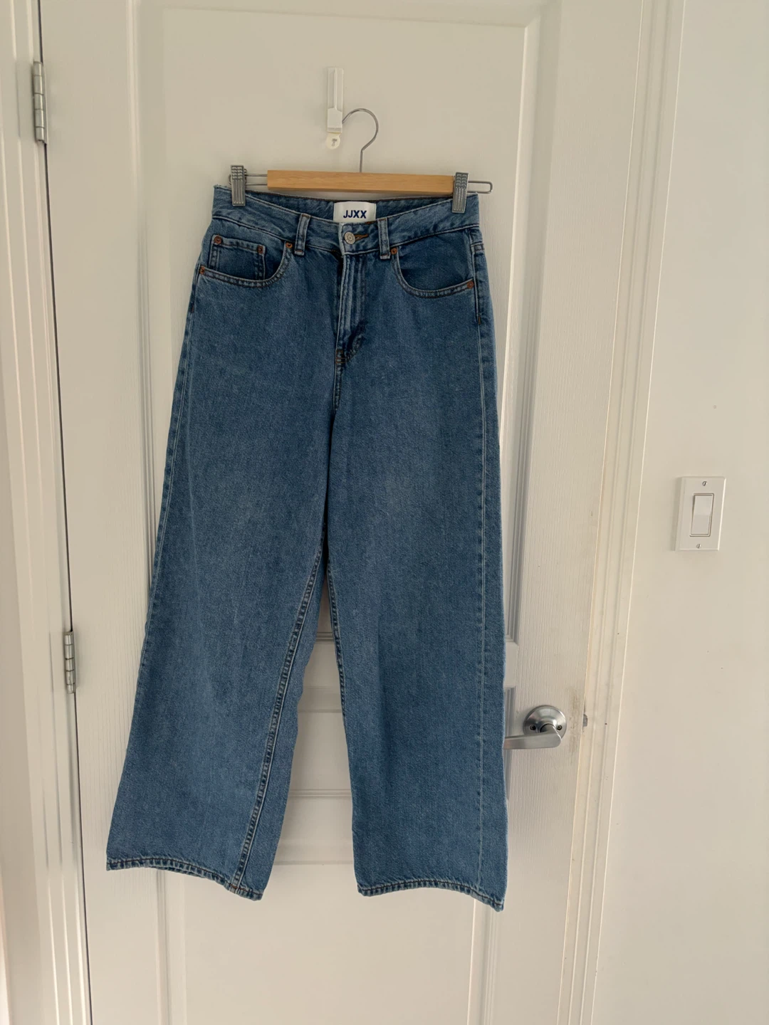 JJXX Blue Denim Wide Leg Jeans Size 26/L 30