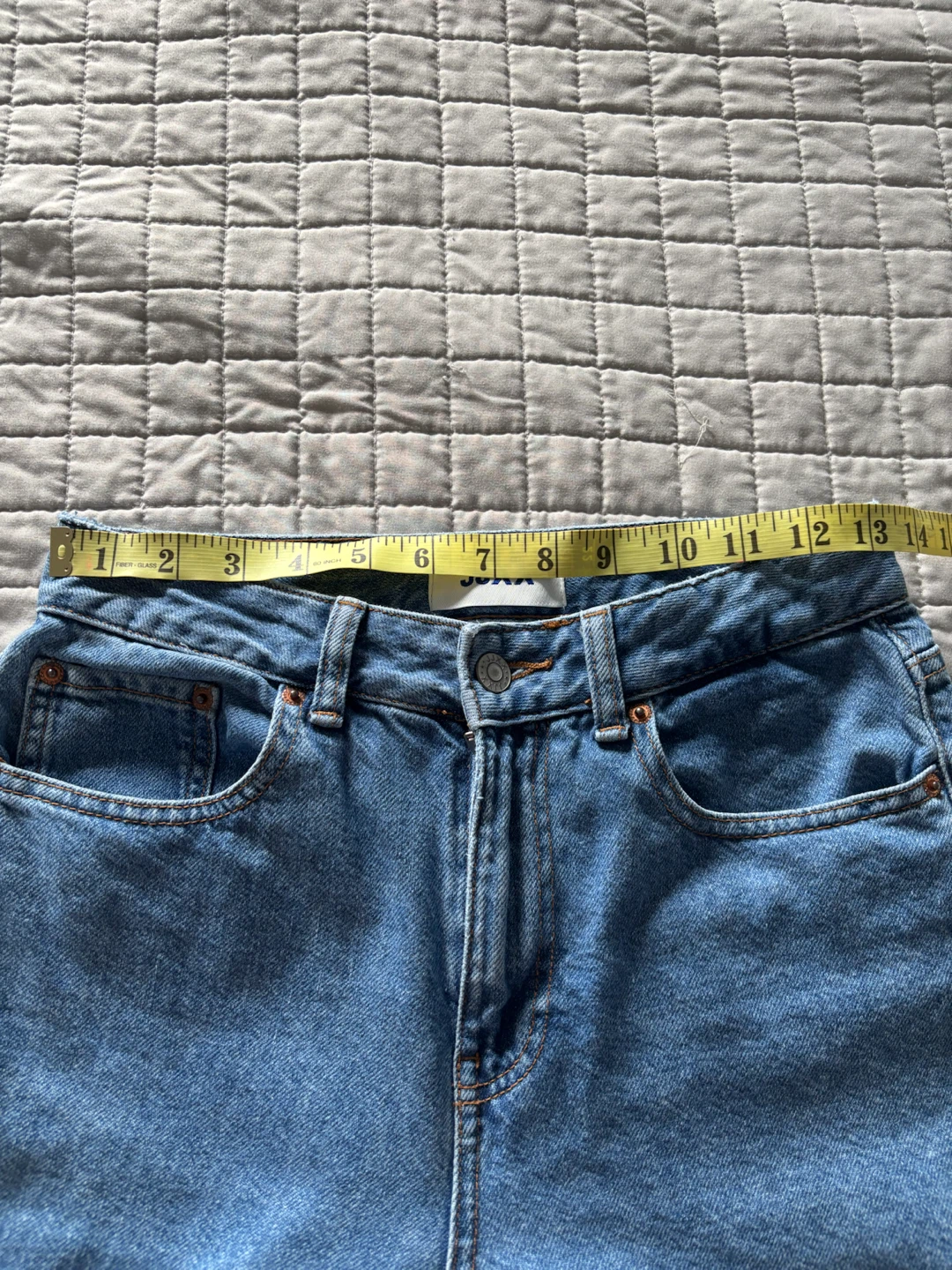 JJXX Blue Denim Wide Leg Jeans Size 26/L 30 - photo 3