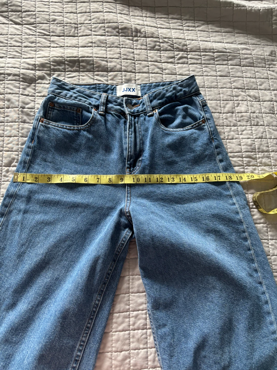 JJXX Blue Denim Wide Leg Jeans Size 26/L 30 - photo 4