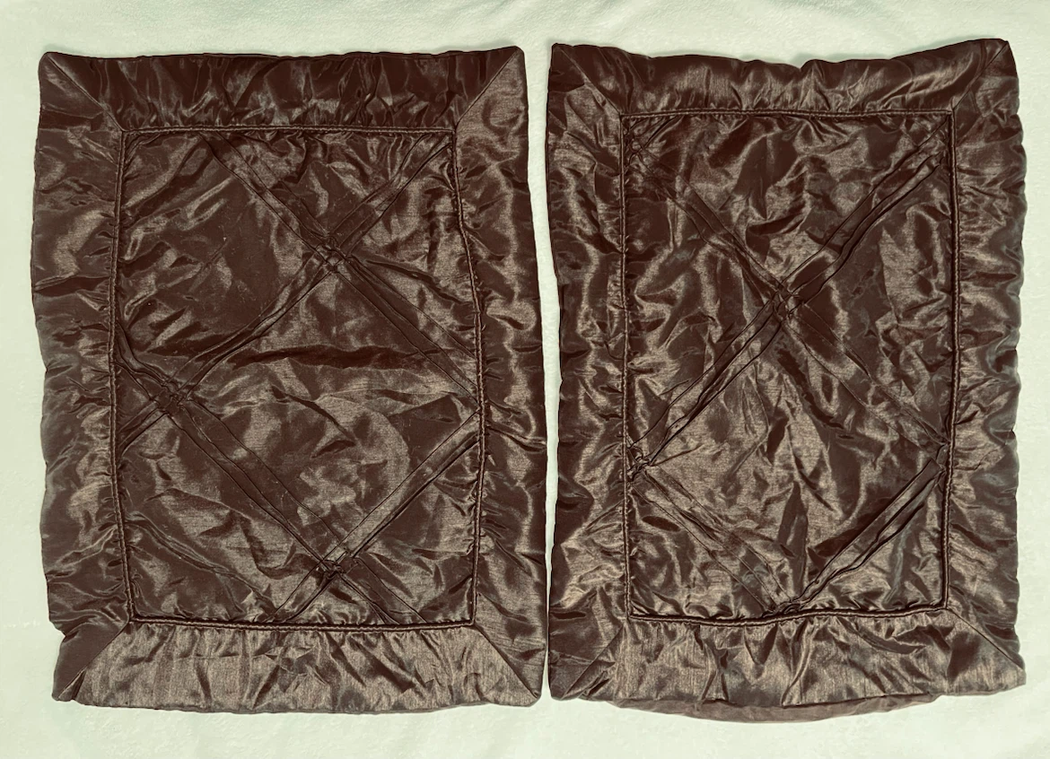 2 Brown Pillow Covers / size 25”x 19” - photo 2