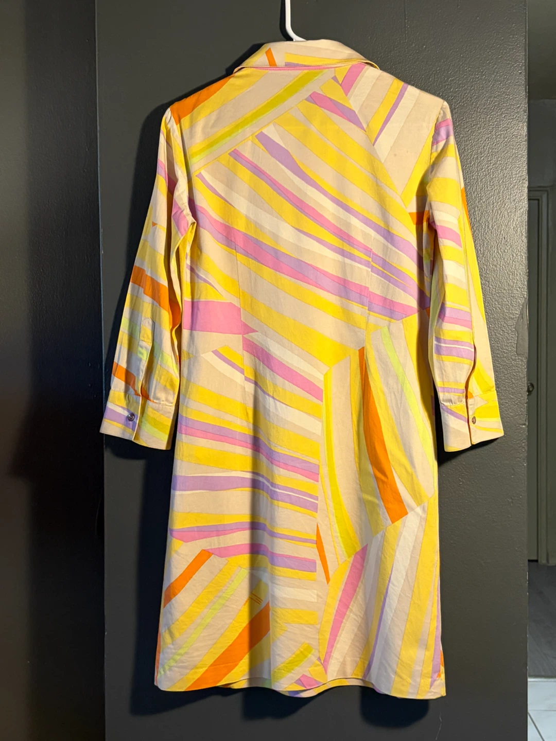 Missoni Italy Vintage Shirt Dress w Silk Sash - photo 4