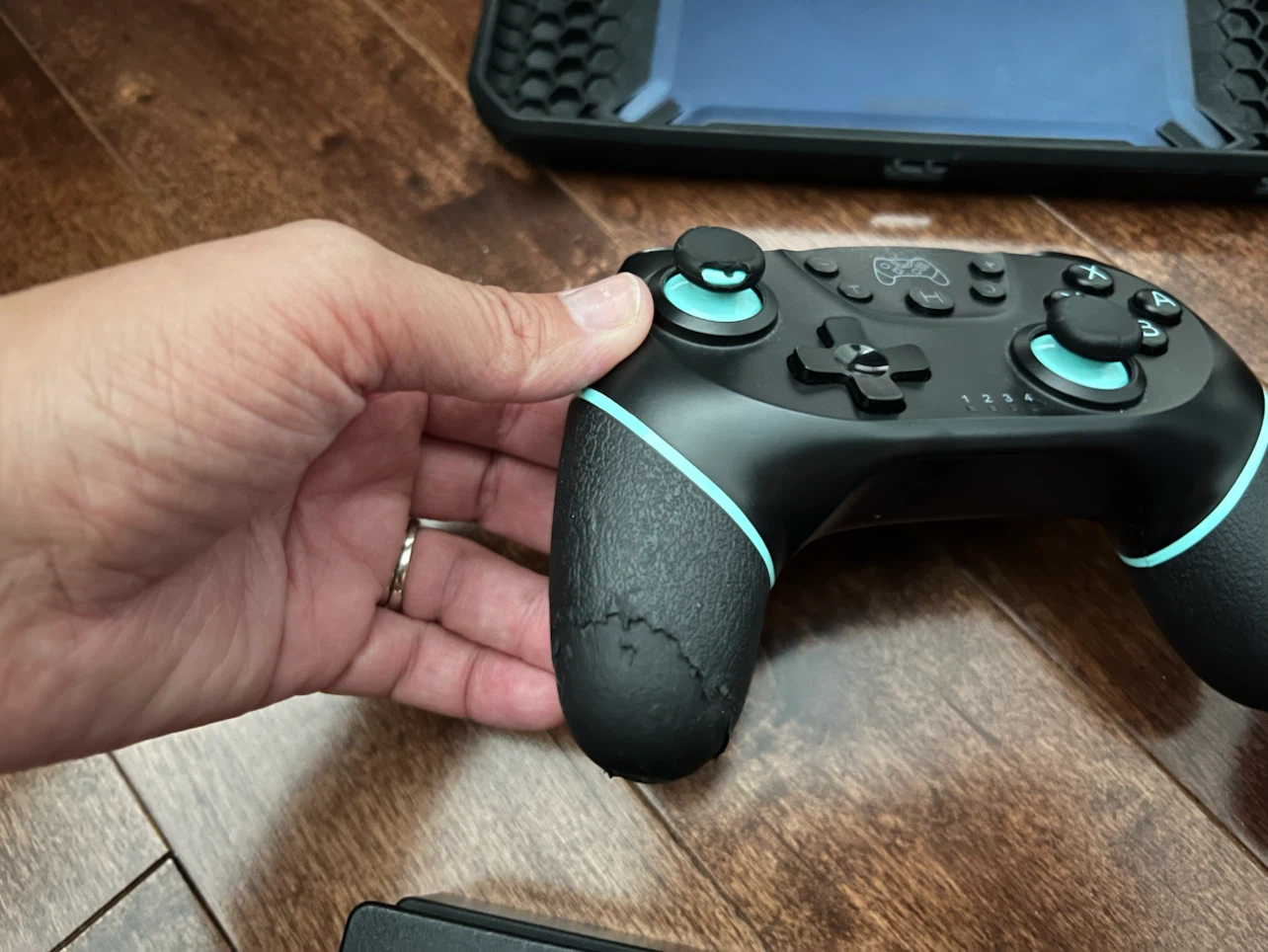 Nintendo switch (v1) with 128 GB SD card - photo 2