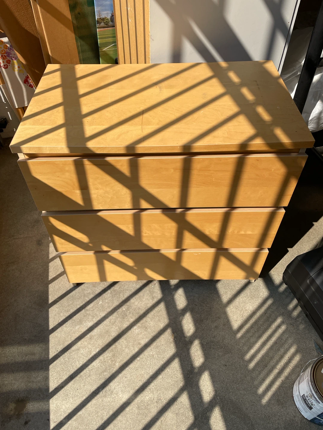 IKEA Malm Birch/light Wood 3-Drawer Dresser