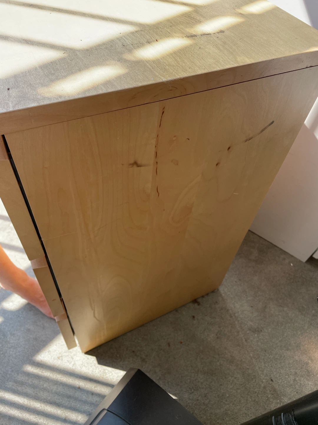 IKEA Malm Birch/light Wood 3-Drawer Dresser - photo 2